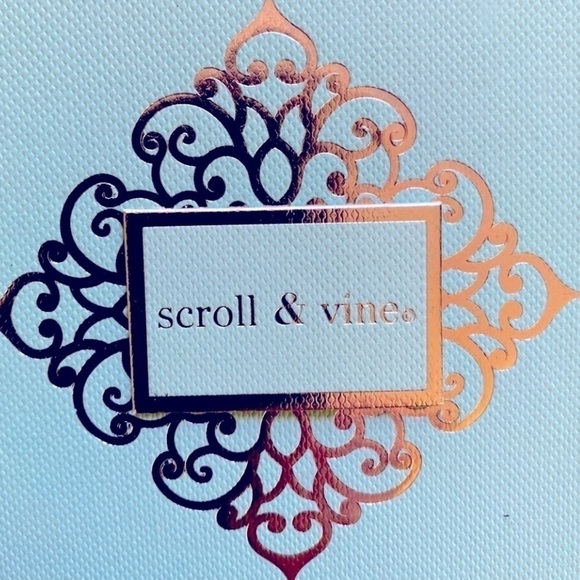 NEW ! Reversible Jewelry 38” Long Necklace Adjustable Scroll Side Hammered Side - Picture 15 of 15